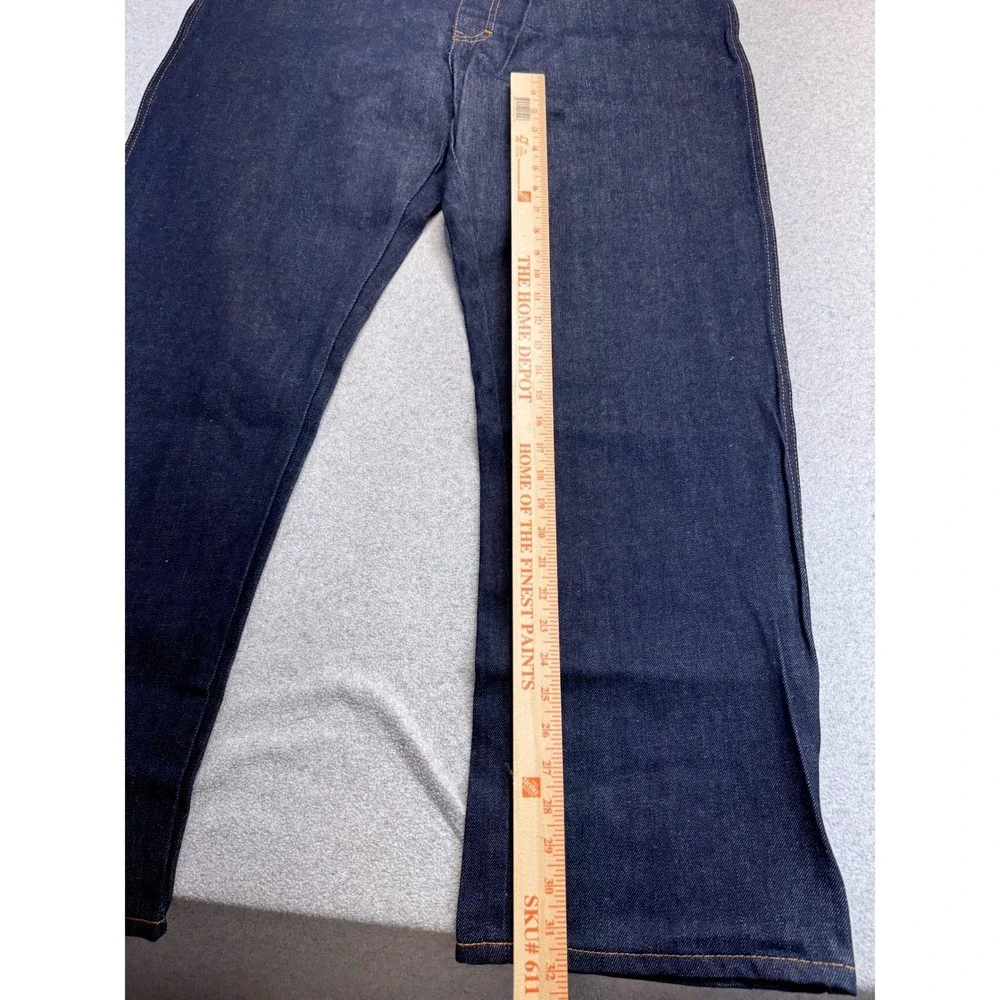 Dickies Regular Fit Jeans Mens 44x32 Indigo Blue Heavyweight Denim Workwear NWT‎